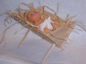 how to make a manger